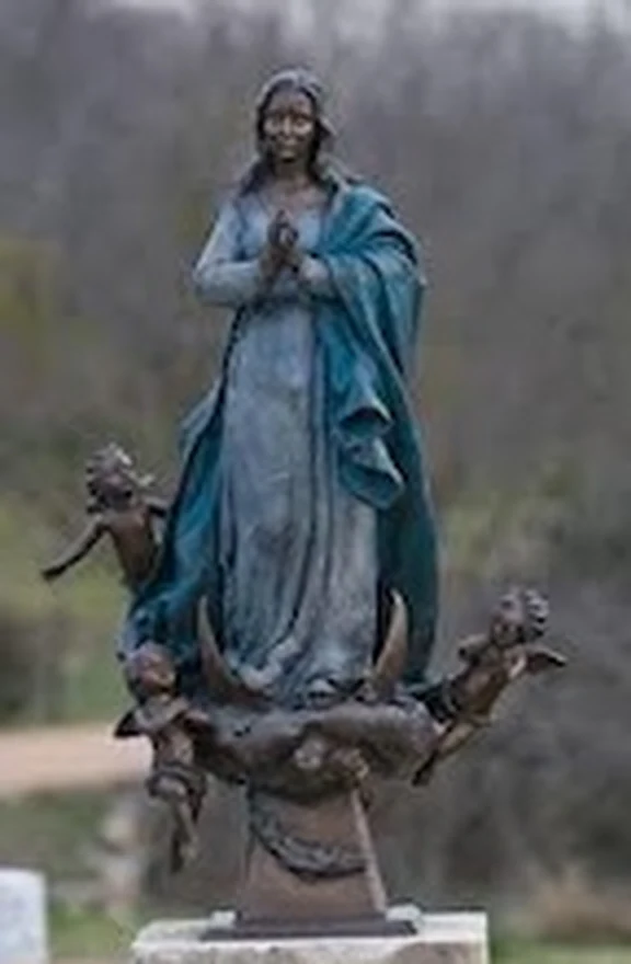 Marian Garden at Our Lady of the Rosary Cemetery